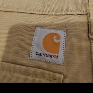 MEN'S CARHARTT SHORTS RELAXED FIT CANVAS SIZE 32W NWT